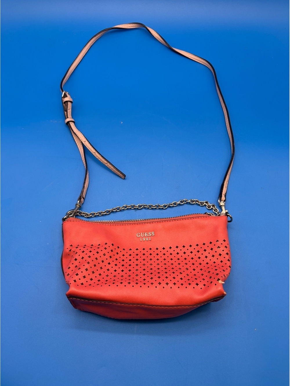 WOMENS GUESS SHOULDER PURSE